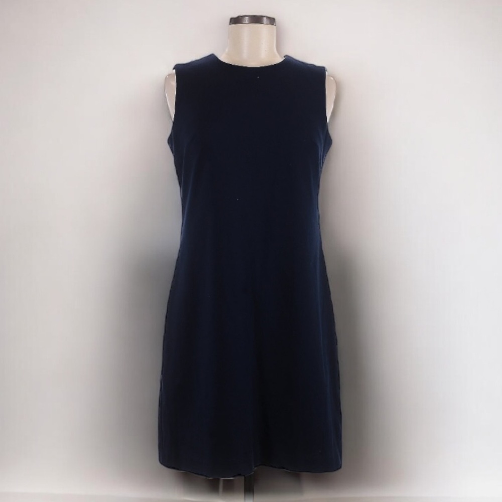 Calvin Klein Elegant Navy Sleeveless Dress | SIZE 8